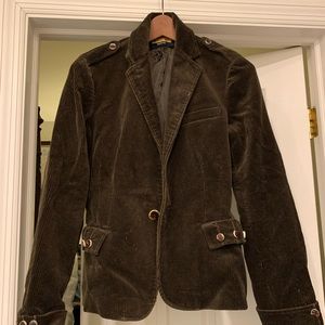 Ralph Lauren Rugby Brown Corduroy Blazer Size 6